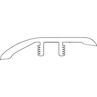 Shaw Cadence Expressive Brown 1-3/4 In. W x 94 In. L Multi-Purpose Reducer Floor Transition