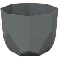 Bloem Tuxton 8 In. Plastic Charcoal Planter