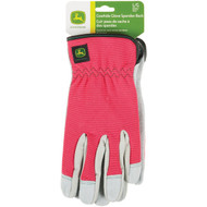 John Deere Women's Medium/Large Split Cowhide Leather Work Glove