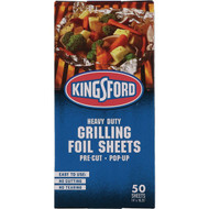 Kingsford 14 In. x 10.25 In Heavy-Duty Pop-Up Grilling Foil Sheet (50-Count)