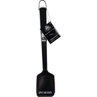 Pit Boss Pro Series 18.5 In. Natural Bristles Stainless Steel Palmyra Head Grill Cleaning Brush