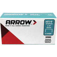 Arrow HT19 Hammer Tacker Staple  1/4 In. (5000-Pack)