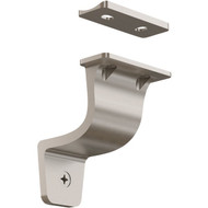 National 3 In. Satin Nickel Cooper Handrail Bracket