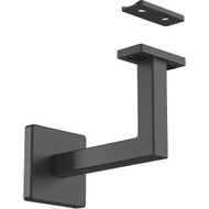 National Hardware 3-5/16 In. Matte Black Reed Handrail Bracket