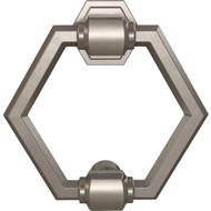 National Hardware 4 In. Satin Nickel Powell Door Knocker