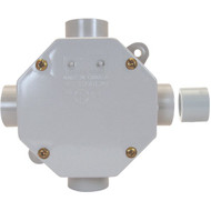 IPEX Kraloy PVC Molded Octagon Box  1/2 In. or 3/4 In. Outlet