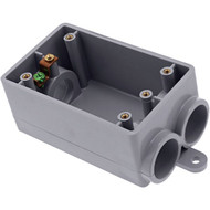 IPEX Kraloy 1-Gang PVC Molded FSCC Wall Box  3/4 In.