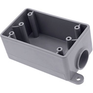 IPEX Kraloy 1-Gang PVC Molded FSE Wall Box  1/2 In.