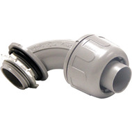 IPEX Kwikflex 1/2 In. x 90 Deg. PVC Screw-On Elbow Liquid Tight Fitting