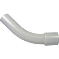 IPEX Kraloy 3 In. Schedule 40 45 Deg Standard Radius Belled End PVC Elbow