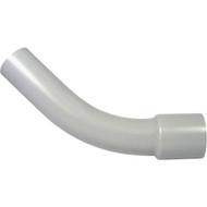 IPEX Kraloy 2 In. Schedule 40 45 Deg Standard Radius Belled End PVC Elbow