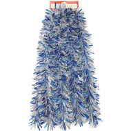 Youngcraft 10 Ft. Blue  Silver  & Snowstorm Tinsel Garland