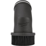 Milwaukee 1-7/8 In. Black Plastic Round Vacuum Brush
