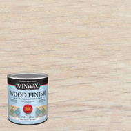 Minwax Wood Finish Water-Based Semi-Transparent Color Stain  White Tint Base  1 Qt.
