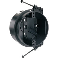 Pass and Seymour Thermoplastic Molded 4 In. Round Ceiling Box with Auto Clamps