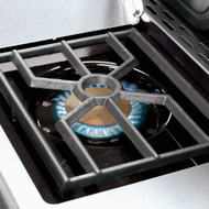 Broil King Regal S590 5-Burner Stainless Steel 55 000 BTU Natural Gas Grill with 10 000 BTU Side-Burner