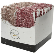 Decoris 12 Ft. Velvet Pink & Blush Pink Tinsel Garland