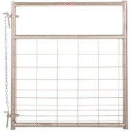 Tarter Watchman 50 In. H. x 4 Ft. L. x 1-3/4 In. Tube Diameter Galvanized Tube Gate
