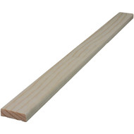 Alexandria Moulding 3/8 In. W. x 1-1/4 In. H. x 7 Ft. L. Solid Pine Stop Molding