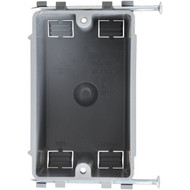 1-Gang PVC Molded New Work Wall Electrical Box  20 Cu. In.