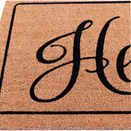 Natco Home 20 In. x 36 In. Coir Outdoor Doormat  Hello