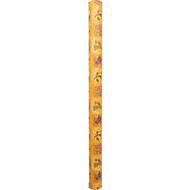 Magic Cover 54 In. x 15 Yd. Antique Fruit Pattern Flannel Backed Yard Goods Decorative & Versatile Covering
