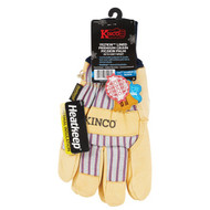 Kinco Otto Striped Men's XL Cotton-Blend Canvas Fabric Winter Work Glove