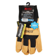 Kinco Men's Large Cotton-Blend Canvas Winter Work Glove