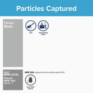 Filtrete 24 In. x 24 In. x 1 In. Basic MPR Flat Panel Furnace Filter  MERV 2 (2-Pack)