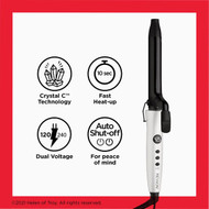 Revlon Dual Voltage 1 In. Curling Iron