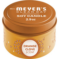 Mrs. Meyer's Clean Day 2.9 Oz. Orange Clove Small Tin Soy Candle