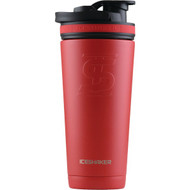 Ice Shaker 26 Oz. Red Insulated Vacuum Bottle & Shaker