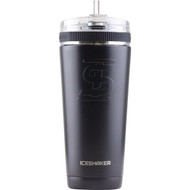 Ice Shaker 26 Oz. Black Flex Bottle