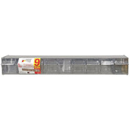 Quantum Storage Small Gray Storage Tip Out Parts Bin