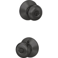Plymouth Knob Keyed Entry - Matte Black