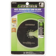 Genesis 3-1/8 In. HSS Segmented Oscillating Blade