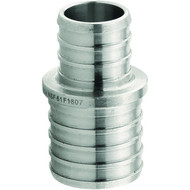 Plumbeeze 1 In. x 3/4 In. Stainless Steel PEX-B Coupling