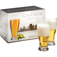 Crystalia Richmond Beer Glass (4-Count)