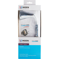 Moen Lindor Wall Mount Pivoting Toilet Paper Holder  Chrome