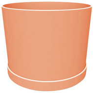 Bloem Mathers Collection 10 In. Muted Terra Cotta Plastic Planter