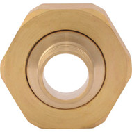 SharkBite 3/4 In. Barb x 1 In. NPSM Brass PEX Swivel Adapter