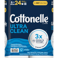 Cottonelle Ultra Clean Toilet Paper (6-Mega Rolls)