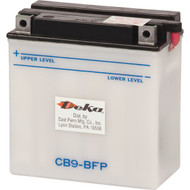 Deka 12-Volt 9 AH Powersport Battery  Left Front Positive Terminal