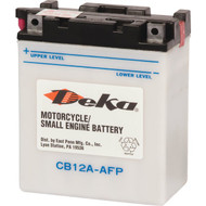 Deka 12-Volt 12 AH Powersport Battery  Left Front Positive Terminal