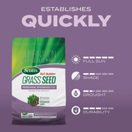 Scotts Turf Builder 2.4 Lb. 200 Sq. Ft. Perennial Ryegrass Mix Grass Seed  Fertilizer  and Soil Improver Combination