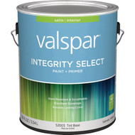 Valspar Integrity Select Paint & Primer Satin Interior Paint  Tint Base  1 Gal.