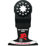 Diablo 2-1/2 in. Starlock Bi-Metal Oscillating Blade for Nail-Embedded Wood
