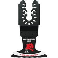 Diablo 2-1/2 in. Universal Fit Bi-Metal Oscillating Blade for Nail-Embedded Wood