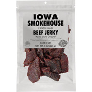 Iowa Smokehouse 8 Oz. Original Homestyle Ranch Hand Beef Jerky