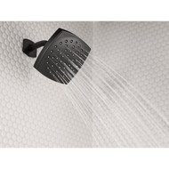 Moen Lindor Posi-Temp 1-Handle Lever Tub & Shower Faucet  Matte Black